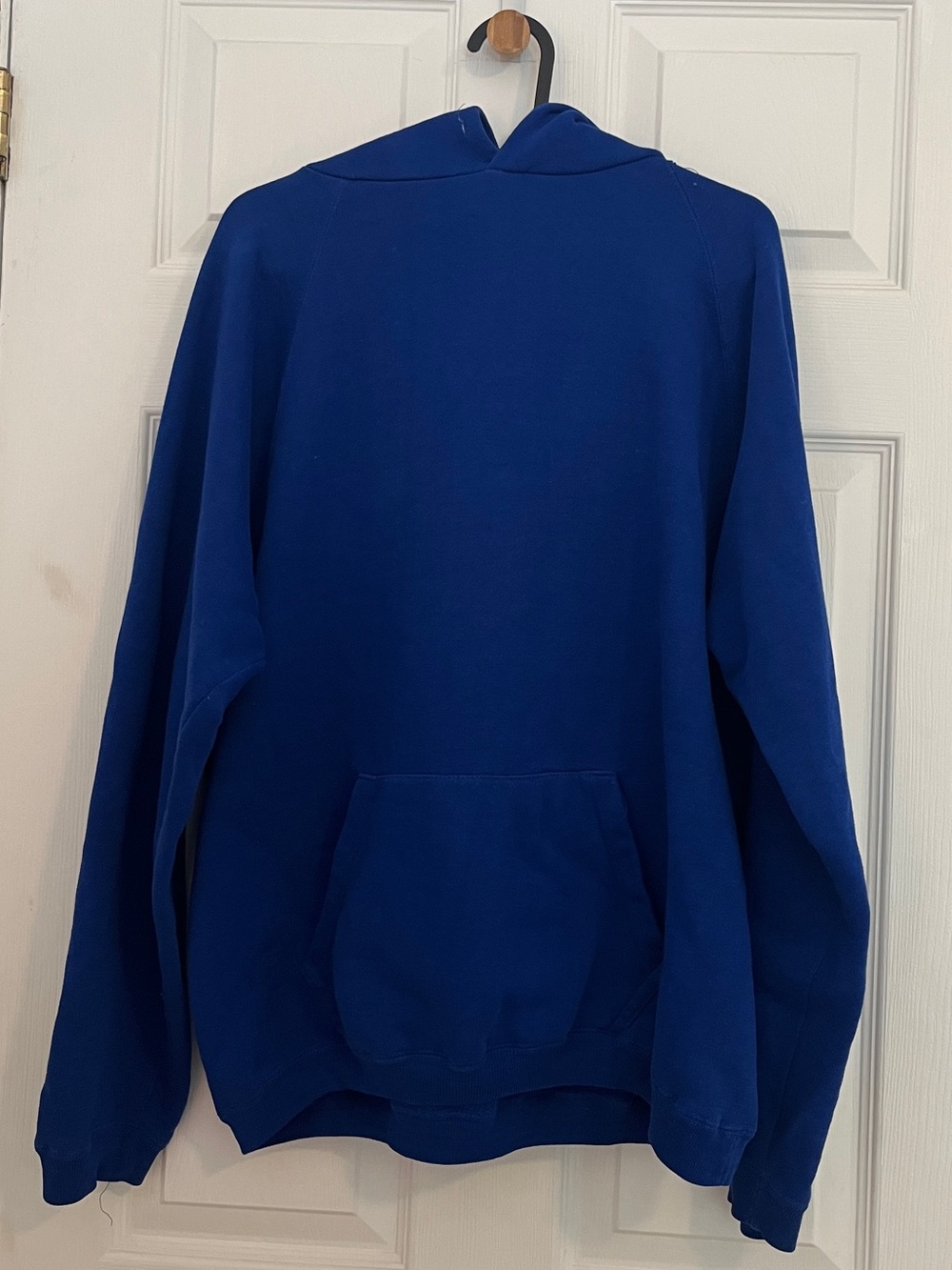 Men's Crewneck Hoodie in Deep Blue